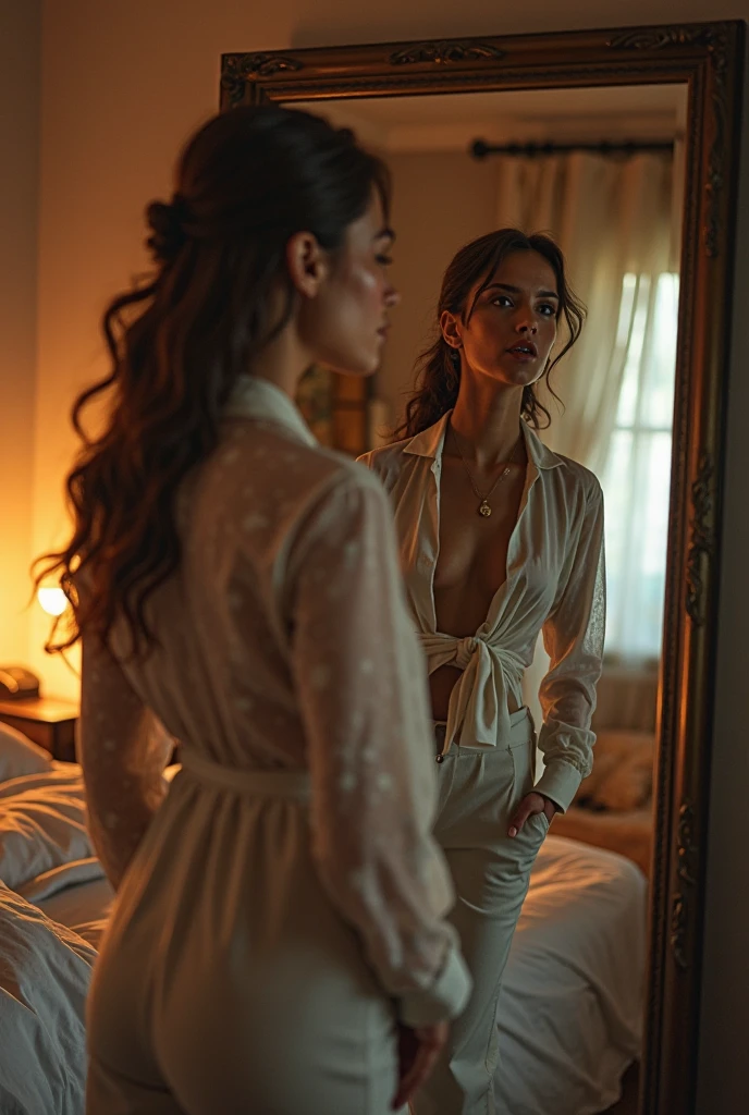 A scholar travels to a hot country and observes a beautiful woman in the house opposite. One night, his shadow takes on a life of its own and abandons him.