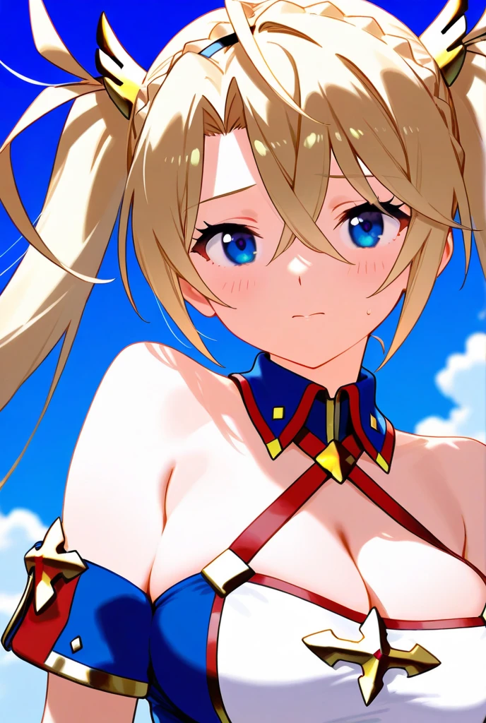 ((Highest quality、masterpiece、anime style、best quality、high resolution、8k、detailed、ultra-detailed:1.3))、Long legs、Sharp focus:1.2, Beautiful woman with perfect figure:1.4、(Smiling:1.2), double eyelid、30-year-old female、Sexy pose、((((Close your mouth、One Woman、Bikini Armor:1.5))))、movement,Dynamism、Fighting Pose、Her hairstyle is long and permed.、Hairstyle: vertical rolls、The background is a futuristic city