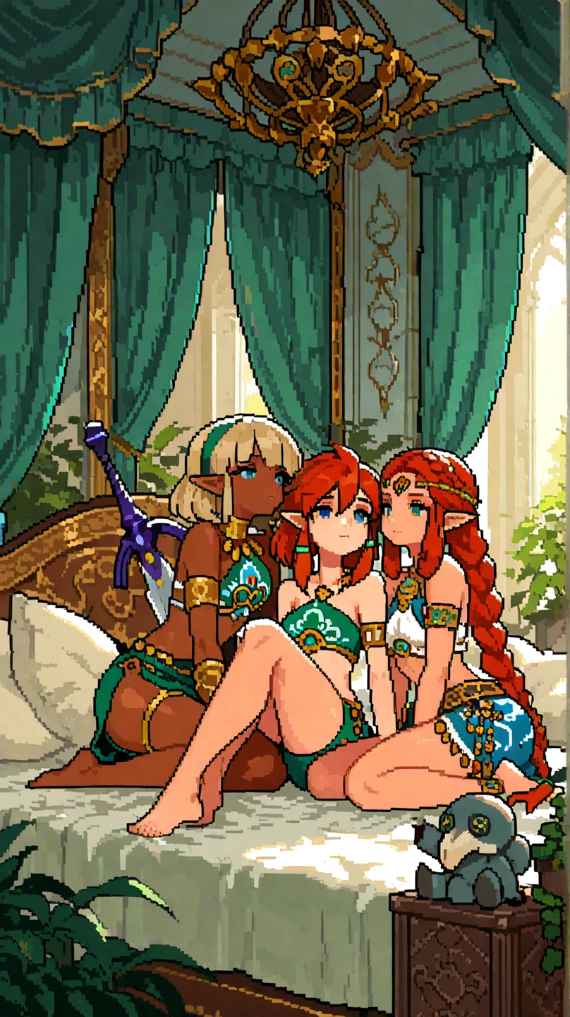 score_9, score_8_up, score_8, 1girl, 3boys, nipples, cocks,qiyana, dark skinned female, Caucasian males, white hair, green minidress, exposed breasts, tiara,foursome, , analsex, doggystyle sex, gangbang, vaginal sex, deepthroat, dark background, jungle, cowgirl sex, vaginal sex , , score_7_up,score_6_up,masterpiece,