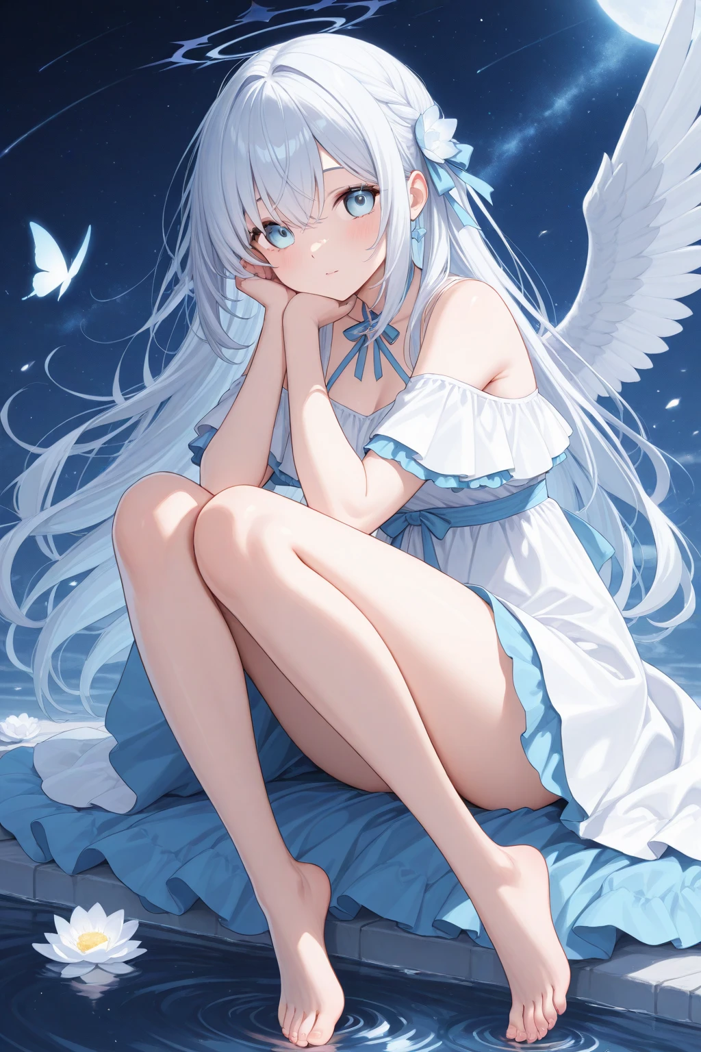 (magazine cover:1.4),extremely detailed CG unity 8k wallpaper,illustration,lens 135mm,masterpiece, best quality,
1 girl,miku,Light smile,solo,sitting,off-shoulder,checkered dress,sleeveless,necklace,high heels,long dress,lace-trimmed dress,frilled dress,
piano,(Play piano),
masterpiece, best quality,(Bokeh:1.5),depth of field,Backlighting,(Accent Lighting:1.2),(White feathers:1.2),
(white background:1.5),simple background,