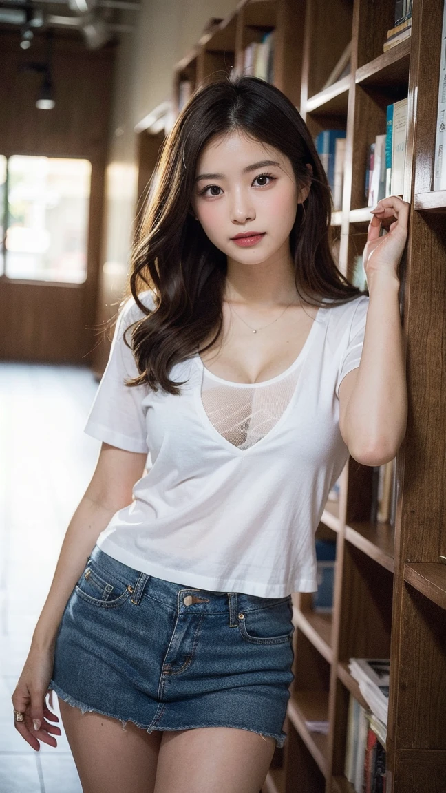 8k, Raw photo, highest quality, masterpiece:1.2), masterpiece, highest quality, figure, Very detailed, Fine details, High resolution, 8k,wallpaper, Perfect dynamic composition,(Detailed high quality, Realistic depiction of eyes:1.3)、A woman who has been and has her hands tied、Arms wrapped around his back, hands tie behind back, Inside a beautiful hotel room at night、Sitting on the bed、Outside the window is a night view、 With legs wide open、Tartan plaid pleated skirt、whole body、White panties、The whole thing faces forward、21talent、Beauty、Well-formed face、Make your eyes even、Beautiful black hair、Has bangedium build、Well-balanced proportions、Beautiful legs、Blue Short Sleeve Blouse、Fresh face、Beautiful scenery、