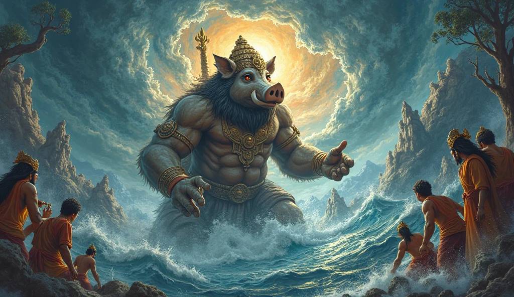 Bhagwan vishnu warah avtar