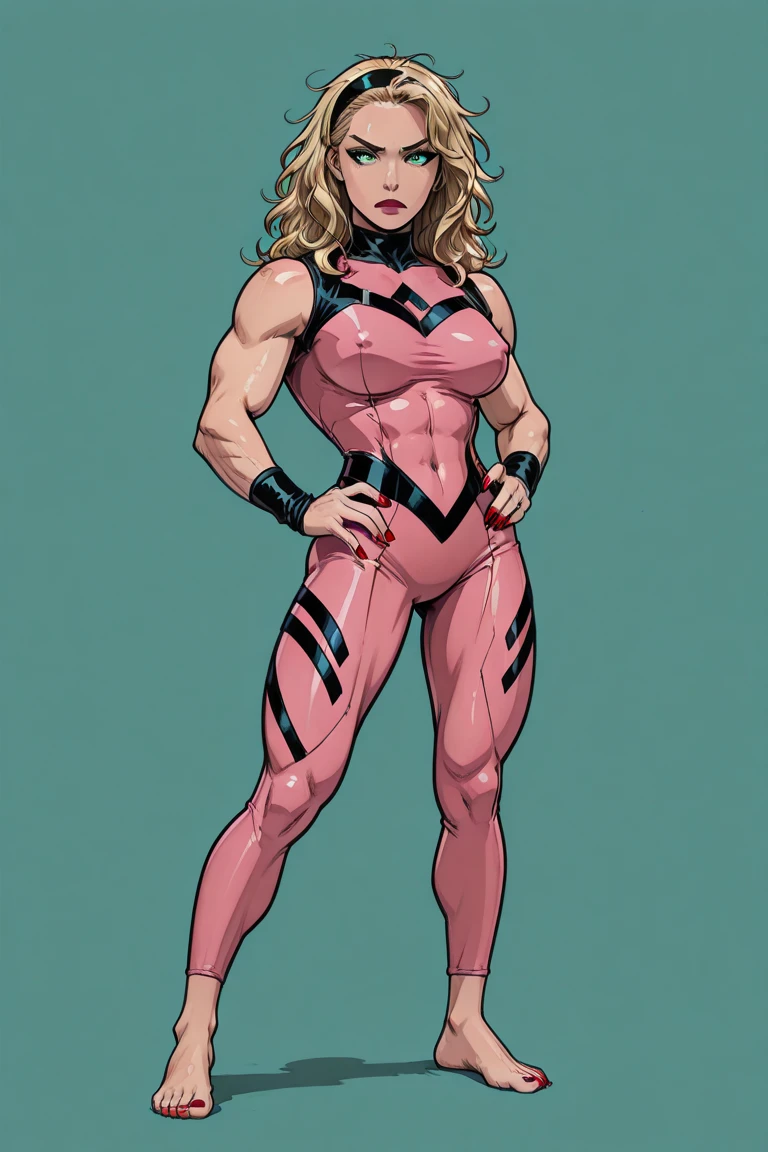 Waifu, masterpiece, curvy, breasts, moon, full moon, gloves, 1girl, clenched teeth, cleavage, large roll_exe_megamanbn,(helmet),blonde hair,long hair,leotard,green eyes,pink bodysuit,bodysuit,, breasts, teeth, ((roll_exe:1.2)), (small breasts:1.1), rating:explicit,rule34, , ,clenched hands, night, sky, ((pink bodysuit:1.4)),(white skin:1.4), clenched hand, rating:questionable, (((long blonde hair:1.5))), solo, angry, lip biting, official illustration, illustration, detailed face, beautiful intricate eyes, curvy milf, 1:2), closeup, titsnipples