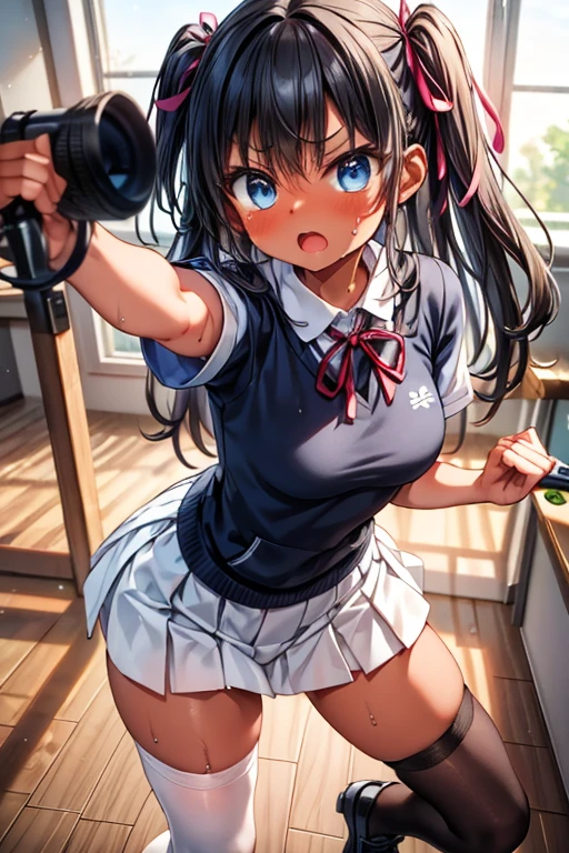 junior high school,Girl,Barefoot,Rope binding,SM