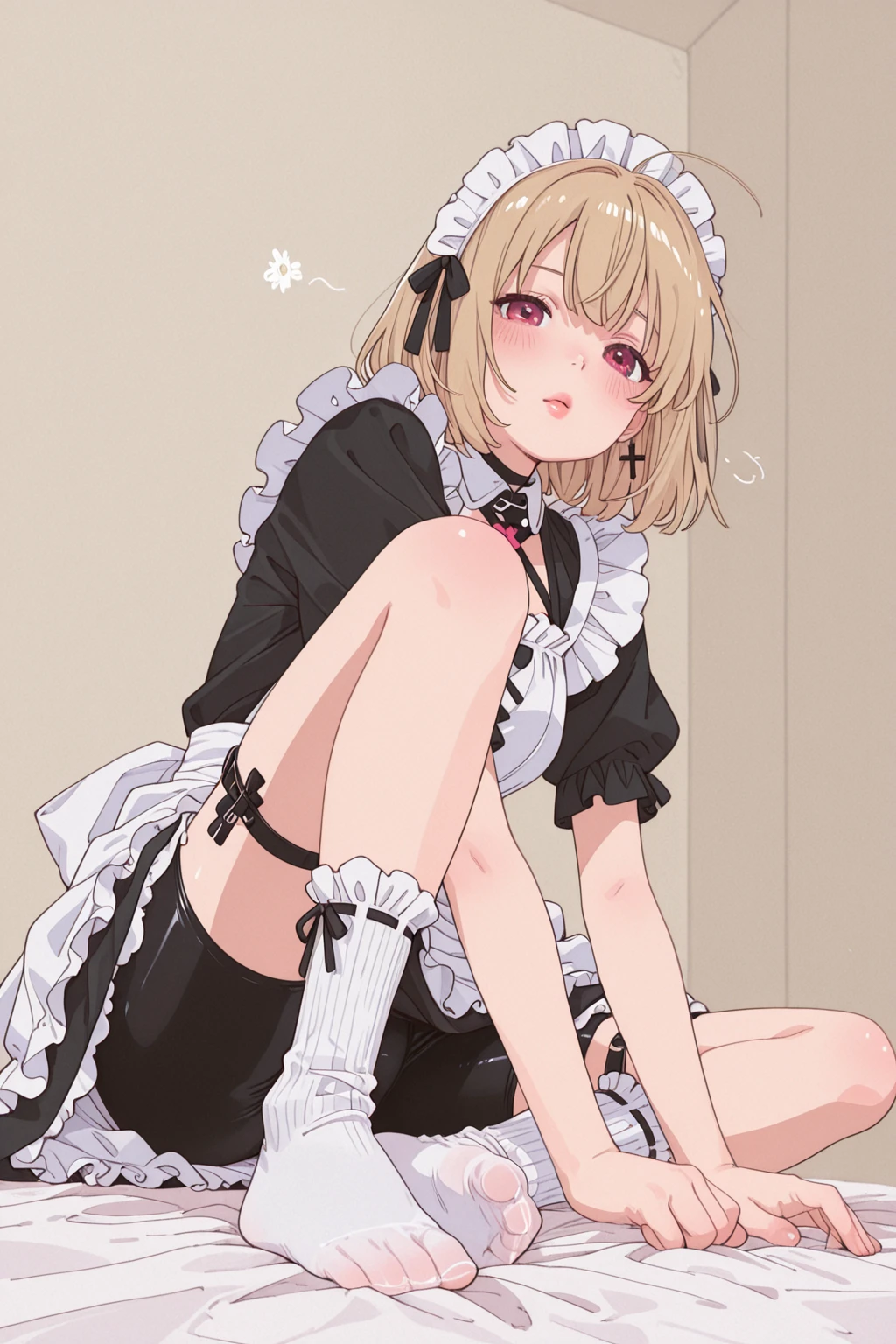 1boy,balls,femboy,girly,male,panties,solo,solo male,thighhighs
