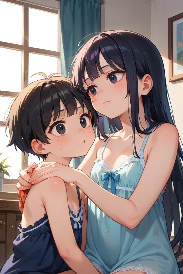 Absolute Resolution, super high quality, Very detailed, Official Art, masterpiece, master piece break one、3Year old child:1.85、on a fluffy futon:1.85、M-shaped feet:1.85、Pink pajamas:1.85、Cute Kids Room:1.85、((Intense sex:1.85、Rough sex:1.85、1 person photo:1.85、M-shaped feet:1.85、crying expressions:1.85、Crying face:1.85、Baby Face:1.85、Baby Face:1.85、Baby Face:1.85、semen:1.85、Pink pajamas:1.85、3Year old child:1.85、超Short length:1.85、Super young:1.85、vagina:1.85、Ultra-flat chest:1.85、Open one'chest:1.85、Baby Face:1.85、Baby Face:1.85、Baby Face:1.85、Ultra-flat chestのShowing nipples:1.85、Ultra-flat chestのShowing nipples:1.85、Please open your mouth wide:1.85、Please lie on your back:1.85、Short length:1.85、Short length:1.85、Baby Face:1.85、Baby Face:1.85、Baby Face:1.85、Are crying:1.85))、超小さくてSuper young:1.85、Baby Face:1.85、Open one'chest,Ultra-flat chest:1.85、Ultra-flat chestのShowing nipples:1.85,Showing nipples:1.85、Crying face:1.85、blush、my eyes are full of tears, please Please open your mouth wide:1.85,((crying expressions:1.85、vagina内に挿入された巨大なペニス:1.85、semen:1.85)),vagina 、On the crib:1.85,Open one'chest,Ultra-flat chest,Ultra-flat chestのShowing nipples:1.85、(Black Hair、Short Bob、Beautiful pussy、Both sides up、hairpin、Cute Kids Room、trembling:1.85)