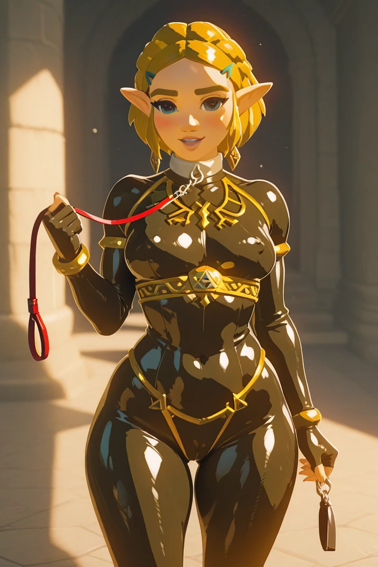 female humanoid lizard, with light brown sand-like scales, without clothes, with a wizard hat