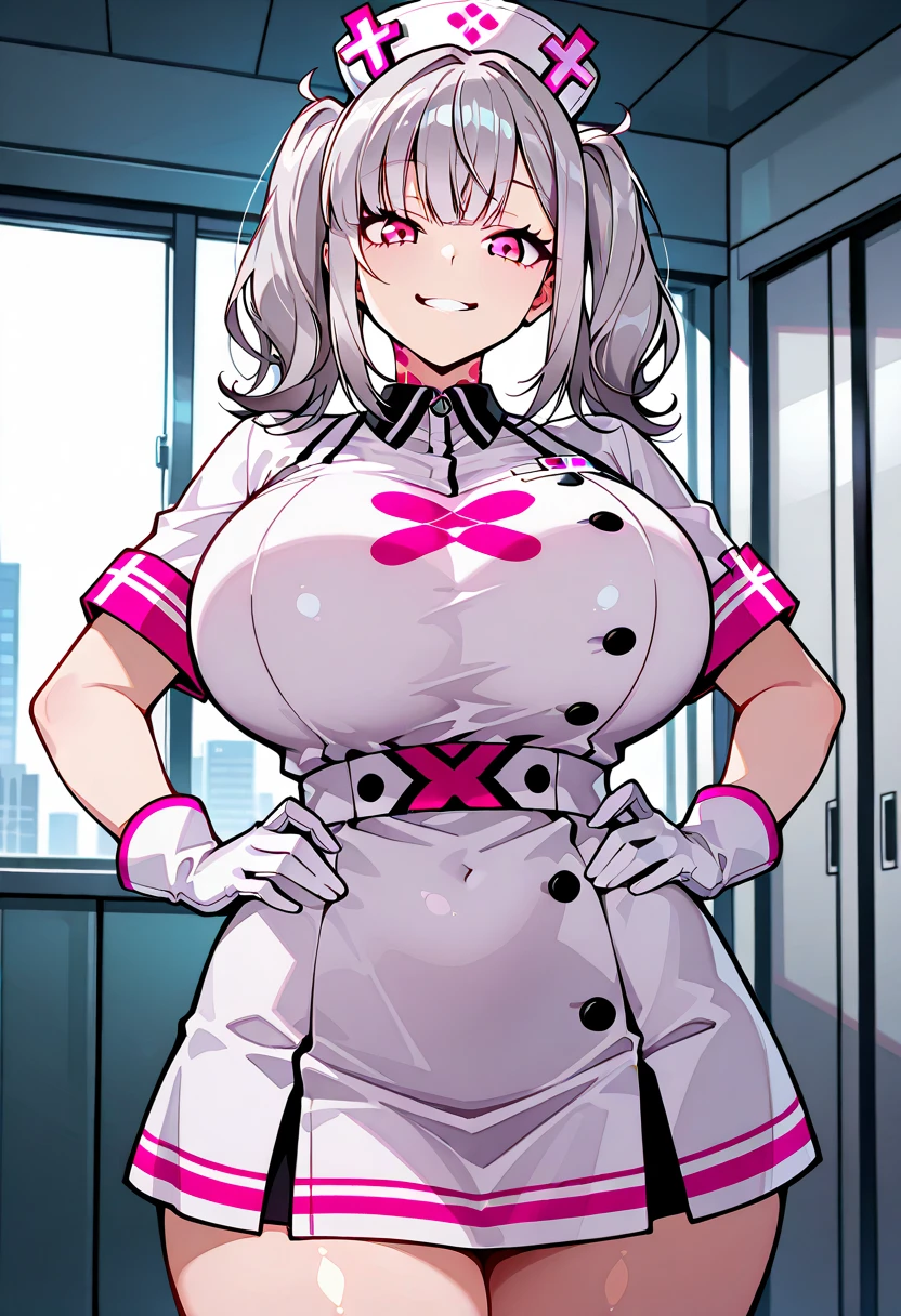 nurse uniform,hospital, latex nurse suit,nurses,busty,elbow gloves,labcoat,silverhair woman,white eyes , gigantic boobs ,medical instruments,asian nurse,two nurses,speculum,examination room,oversize boobs, ,big ass ,strap on, lay on table ,legs spreaded,giving birth,gyno chair , dentist,Milf,latex,white uniform.