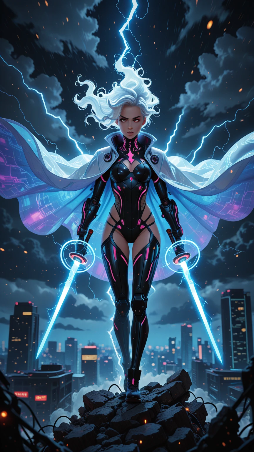 (masterpiece, best_quality, ultra-detailed, immaculate:1.3), epic, illustration, welcoming, 1girl, eldritch knight, elf, muted platinum hair, hair over one eye,Boho Braid, (full body:1.3), [:revealing costume design:0.2], (dark skin:1.3), by some  mossy rocks ("at the exotech Celestial sphere, Metallic":1.2), in a medieval stadium, bombshell hair, platinum hair, hair bobbles,Low Ponytail, jumping<lora:EnvyGoddessMix05:1>