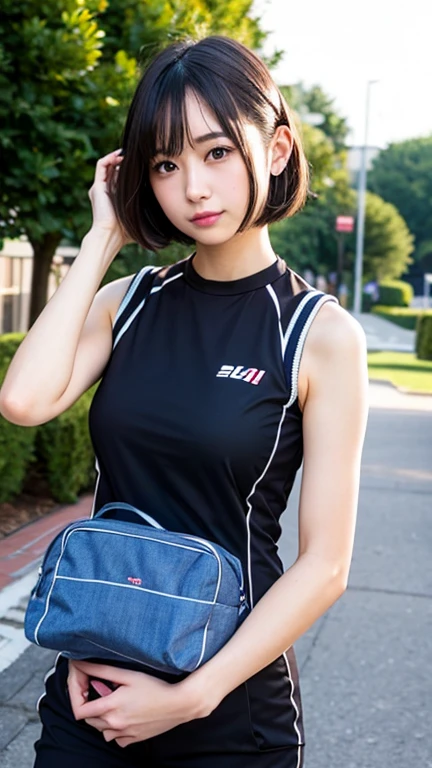Anime sitting top on the bulding