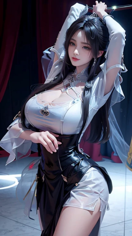 background(Black Night Sky,Big Moon),Woman close up,Wearing a white shirt、Purple Hair,Very long hair,very thick braids,Purple eyes,big ,((((Glasses、Big Breasts))))、 realistic girl rendering, 8k artistic german bokeh, Enchanting girl, Realistic girl, Gurwitz, Gurwitz-style artwork, Girl Roleplay, Realistic 3D style, cgstation Popular Topics,, 8K Portrait Rendering,(truth,truth:1.4),Wear pink pajamas,巨big ,Sparkling eyes,Purple eyes、(highest quality,4K,8k,High resolution,masterpiece:1.2),Very detailed,(Realistic,photoRealistic,photo-Realistic:1.37),Mythical monster,Beast-like creature,Muscular,Six big legs,Stand like a gorilla,Red fur covering the body,two big horns,Drill teeth,Sharp Claws,Huge shape,Burning Fire Magic,Energy aura,A threatening presence,Glowing Eyes,Intimidating posture,Dark Environment,Smoke-filled air,Ominous Shadow,Majestic and fierce,Explosive power,Vibrant colors,bold,Horror art style,Moving configuration,Dramatic lighting,Rib Layer,large sharp teeth,Sharp Edges,Very detailedスケール,Burning Crack,Burning Flames,Furious look,Burning with anger,Surrounded by sparks and embers