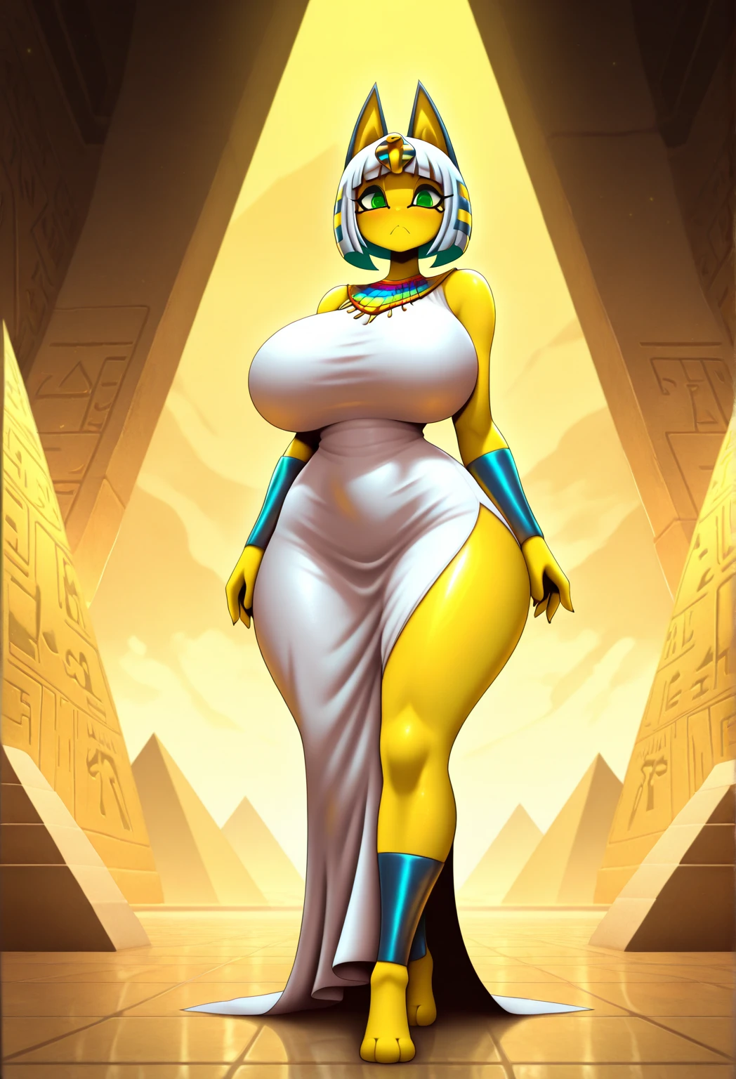 collar, large breasts, midriff, revealing clothes, Royal palace setting, lamia, naga, snake, blue scales, large eyes, anthro, ((solo)), beautiful scene of an (furrycobra snake), naga, natural soft lighting, seductive, Golden jewerly, narrow shoulders, balcony, gold-lined bracelets, gold collar, golden, glowing, glowing eyes, no humans, sethral \(world of warcraft\), sethrak \(world of warcraft\),world of warcraft, body scales, female focus, cobra hood, thick thighs, thighs, glowing, nipples, (sethrak:0.3), solo, full body, desert, highly detailed, (hi res), ((masterpiece)), ((best quality)) , 4k, (high detail:1.3),( solo,hi res,soft shading,good anatomy, cinematic lighting, by woolrool,by enro_the_mutt,by repzzmonster,by snowskau:0.5,by lvlirror,by bebebebebe,by kakhao,buta99, detailed background, blue eyes, green accents, genitalia, hyper genitalia, Hung, gigantic boobs exposed pusst, solo, sex, expose pussy flowers, animal, hyper biped, furry, good anatomy, sethrak_wow, solo, full body, (clawed feet:1.2), smooth skin, sethrak_wow, clawed feet, wet, smooth skin, wide hips, thick thigs, horny, nude, jewelry, boobs, royalty, palace, egyptian piercings, large breasts, breedable, princess, nipple piercings, garden, standing, crown, pussy, full view, huge full breasts, vagina, wide hips, massive breasts, double V shaped Golden frame, Ornate regal, breast curtain,