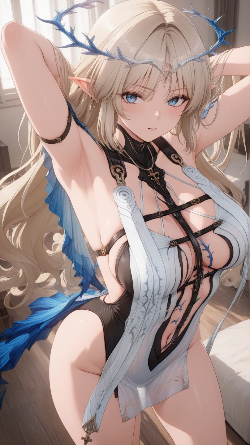 (masterpiece),(Highest quality),(Super detailed),(Best illustrations),(Best Shadow),(Absurd),(Detailed Background),(so beautiful), 16K, 8K,(Best illustrations),(Best Shadow), (so beautiful), One person, alone, curvy, Big Breasts, very long hair, , Blonde, collar, fluorescent pink eyes, dildo, paizuri, Breast fetish, Oculogyric crisis, , empty eyes, blank eyes, Perfect figure, , paw pose, Arched back, , , orgasm, afterglow, erotic smile, , , Open your mouth languidly, , , , Sexy posture, bondage, BDSM , cross-eyed, rolling eyes, , water eyes, , , Put your chest close, , , saliva trail, , shiny skin, , , Hypnosis Facility, , torogao, ahegao, BREAK, , Dramatic lighting, Psychedelic Background, Clear liquid, , night, , Brainwashing, Torrent of Light, mysterious, spoken heart,