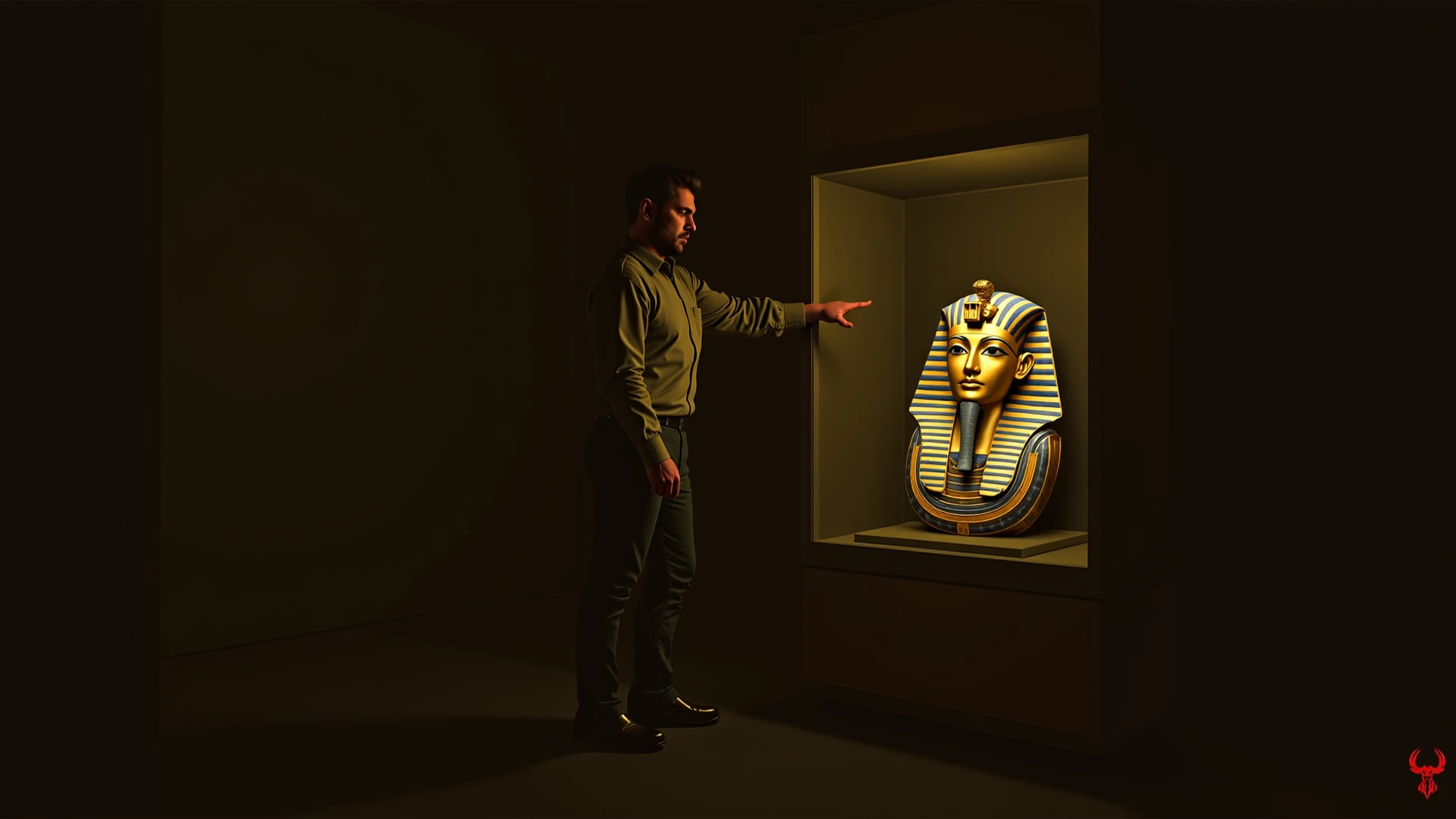 Absurd resolution,hight resolution,(masterpiece:1.4),ultra-detailliert,(masterpiece:1.4),(top-quality),Real Photo Writing,(8K,4K),(Intricate details),reallistic,(Archaeologist man looking at ancient murals:1.3), Egypt, Murals that have deteriorated over time, Darkness of the Underground,A real snake crawling on the ground, (Aliens and what appear to be UFOs depicted in the mural: 1.3), Hieroglyphs are drawn,Torch light only