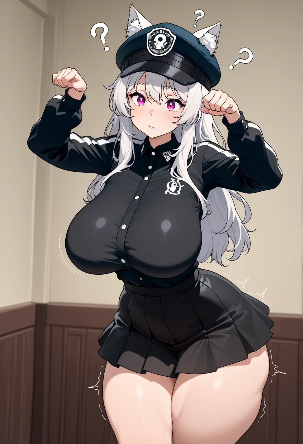 halftone, hatching \(texture\), jaggy lines,((2woman)),hourglass body,score_9, score_8_up, score_7_up, score_6_up, score_5_up, score_4_up,big breasts,huge breast,monchrome,waving his hand, leaving through a door,source_comic,greyscale,multiple people,2 people