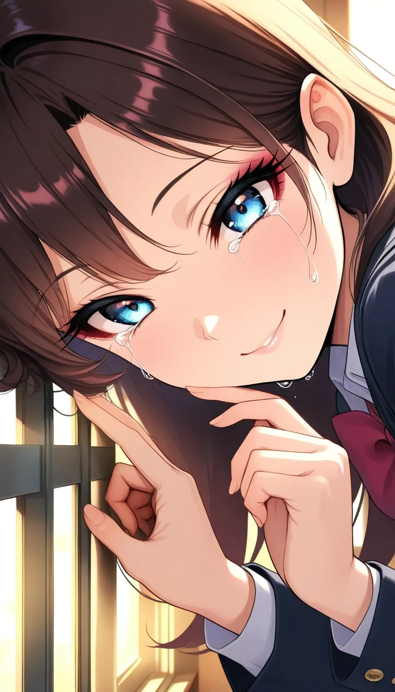 1boy,
BREAK ((rosa, brown hair, double bun, doughnut hair bun, hair bun, blue eyes, hair between eyes, twintails,:1))
BREAK ((, erotic schooluniform,red collar leash ,open mouth,stick out tongue,blushing,ahegao:1.4))
BREAK indoors,
BREAK looking at viewer,
BREAK (masterpiece:1.2), best quality, high resolution, unity 8k wallpaper, (illustration:0.8), (beautiful detailed eyes:1.6), extremely detailed face, perfect lighting, extremely detailed CG, (perfect hands, perfect anatomy),