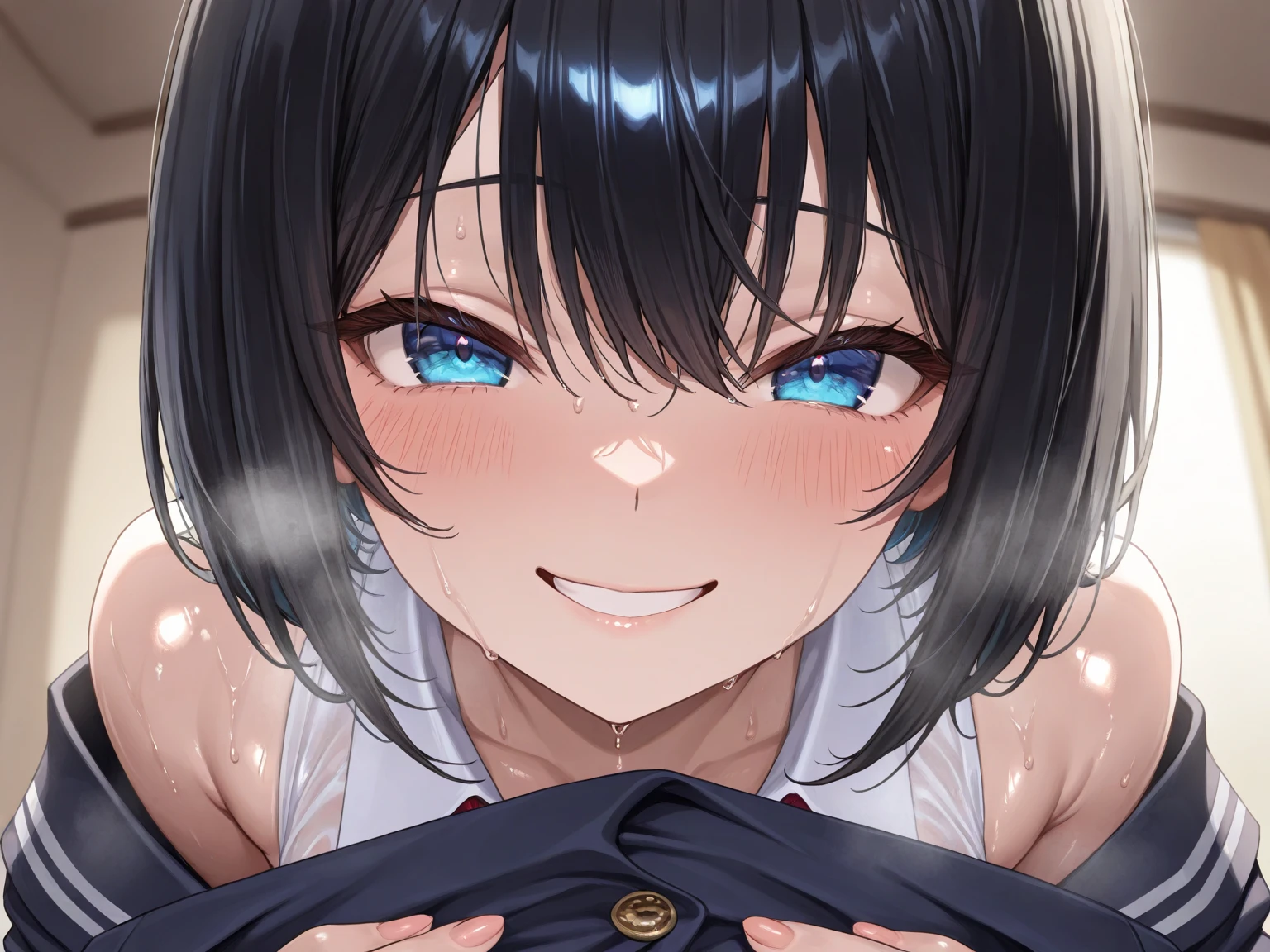 tomboy、Nipple pinching、Climax、Creampie