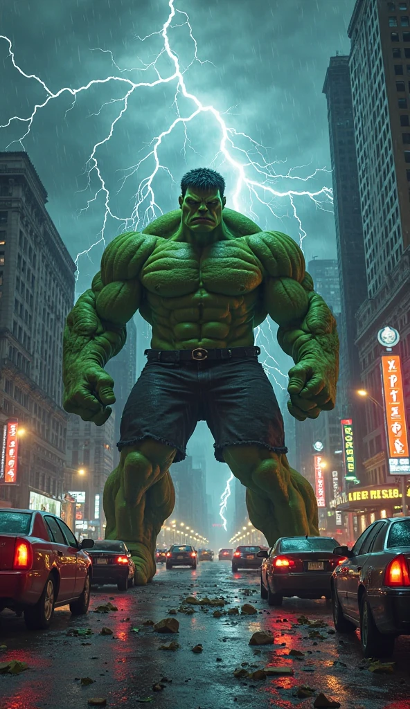Narendra modi in hulk transformation 