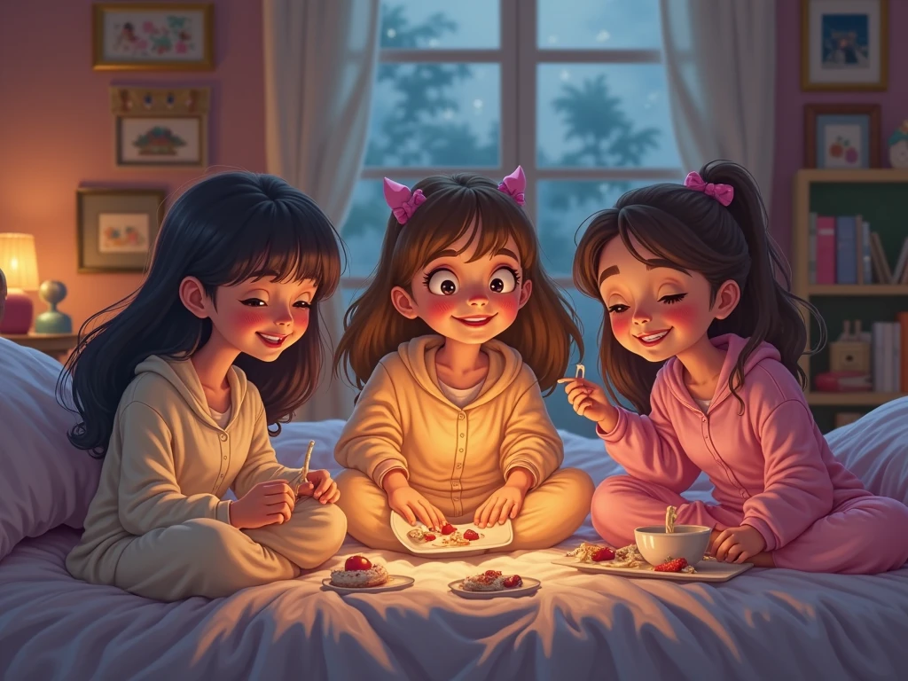 Cute girls sleepovers
