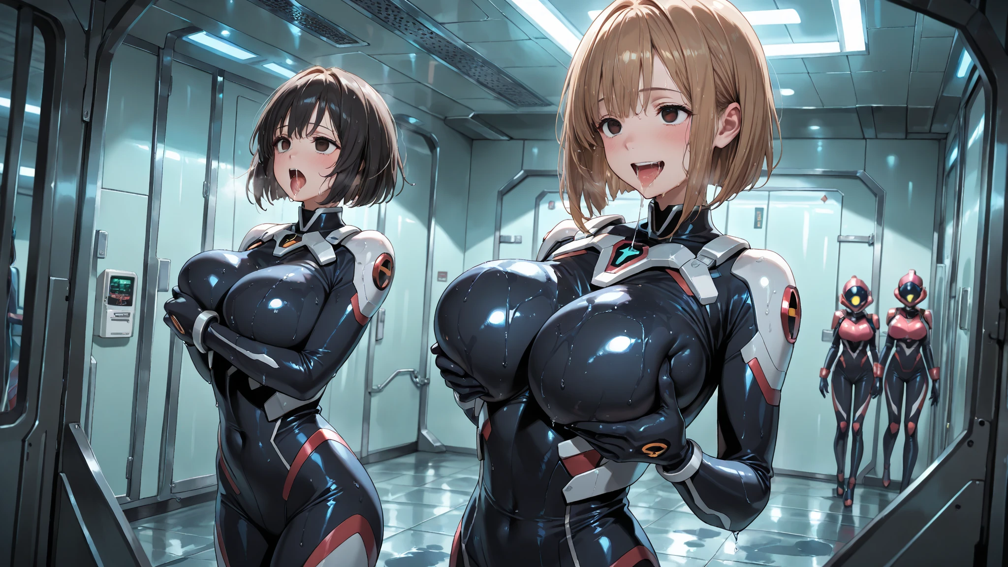 Uraraka Ochako、Men are surrounding a girl while holding their dicks、Teasing Smile、ejaculation、ちんこから、at the park、Bukkake for girls、Thick thighs、、Males are huddled、Blowjob、vaginal sex,Standing doggy style、Ahegao、Men grabbing women&#39;s breasts、Big Breasts、Big Tits、An excited look、Hero Suit