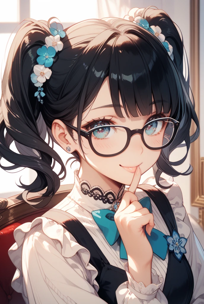 (1 Girl with Glasses:1.3, alone), (Audrey Hepburn:1.3), (Very pretty and beautiful Japanese woman), (Sexy Girls), (Professional sheer clothing:1.3),(From below:1.3), (Low - Angle:1.3), (Shot on the ground:1.3), (Top girl:1.3), (腕のbehind、behind、Between the legs:1.3), (Attractive random poses:1.3), (In a Queen Room:1.3), (Staring at you:1.3), break, (Bobble Ponytail:1.3), (光沢のある黒いthin髪:1.2), bangs, Dark brown eyes, Beautiful Eyes, Princess Eyes, (Big eyes:1.3), bangs, Wear glasses:1.3, Hair between the eyes, short hair:1.3, (thin:1.1), (Small Medium Breasted:0.95), (thinウエスト: 1.15), (Detailed beautiful girl: 1.4), Parted lips, Red lips, Full make-up face, (Glowing Skin), ((Perfect female body)), (Upper body image:1.3), Perfect ???????, Perfect proportions, (The most beautiful faces of Korean actresses:1.3, Very cute and beautiful face of Japanese actress:1.3), break, (Show Viewer, Wearing a see-through high school girl uniform, (Sheer sailor shirt with insanely detailed collar:1.3, Long sleeve:1.3), (Black Box Skirt:1.3), Fine clothes, break, (Detailed elegant queen room background:1.2), (Dark Background), (Studio Soft Lighting: 1.3), (Fake Light: 1.3), (Backlight: 1.3), break, (Realistic, Realistic: 1.37), (masterpiece, Highest quality: 1.2), (Ultra-high resolution: 1.2), (RAW Photos: 1.2), (Sharp focus: 1.3), (Face focus: 1.2), (Super detailed CG unified 8k wallpaper: 1.2), (Beautiful Skin: 1.2), (White skin: 1.3), (Hyper Sharp focus: 1.5), (Ultra Sharp focus: 1.5), (Beautiful pretty face: 1.3), (Ultra-detailed backgrounds, Detail Background: 1.3), Ultra Realistic Photo, Hyper Sharp Images, Hyper detailed image,(((NSFW))) (((Long black hair))) (((infant))) (((5 years old))) ((((Completely ?????))))