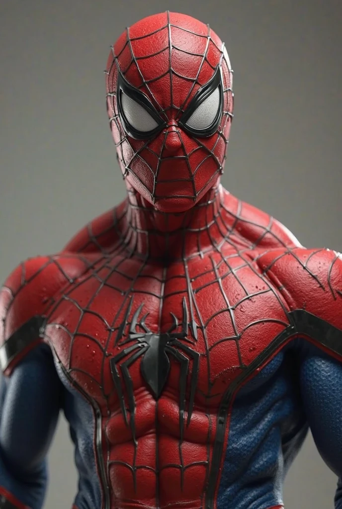 Create images of a hot man wearing the Spider-Man mask, Unclothed, Holding your penis