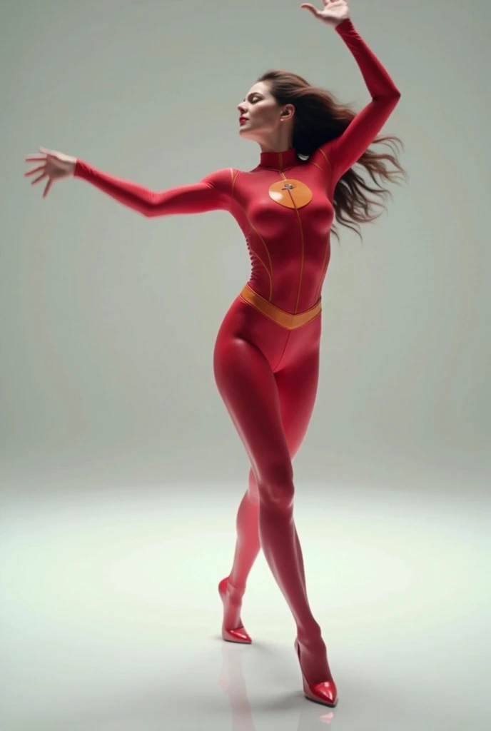 Marvel movies,full body,photo of a 18 year old girl,ironman,happy,laughing,practicing Gymnastics,ray tracing,detail shadow,shot on Fujifilm X-T4,85mm f1.2,sharp focus,depth of field,blurry background,bokeh,lens flare,motion blur,<lora:add_detail:1>,<lora:LCM_LoRA_Weights_SD15:1>,