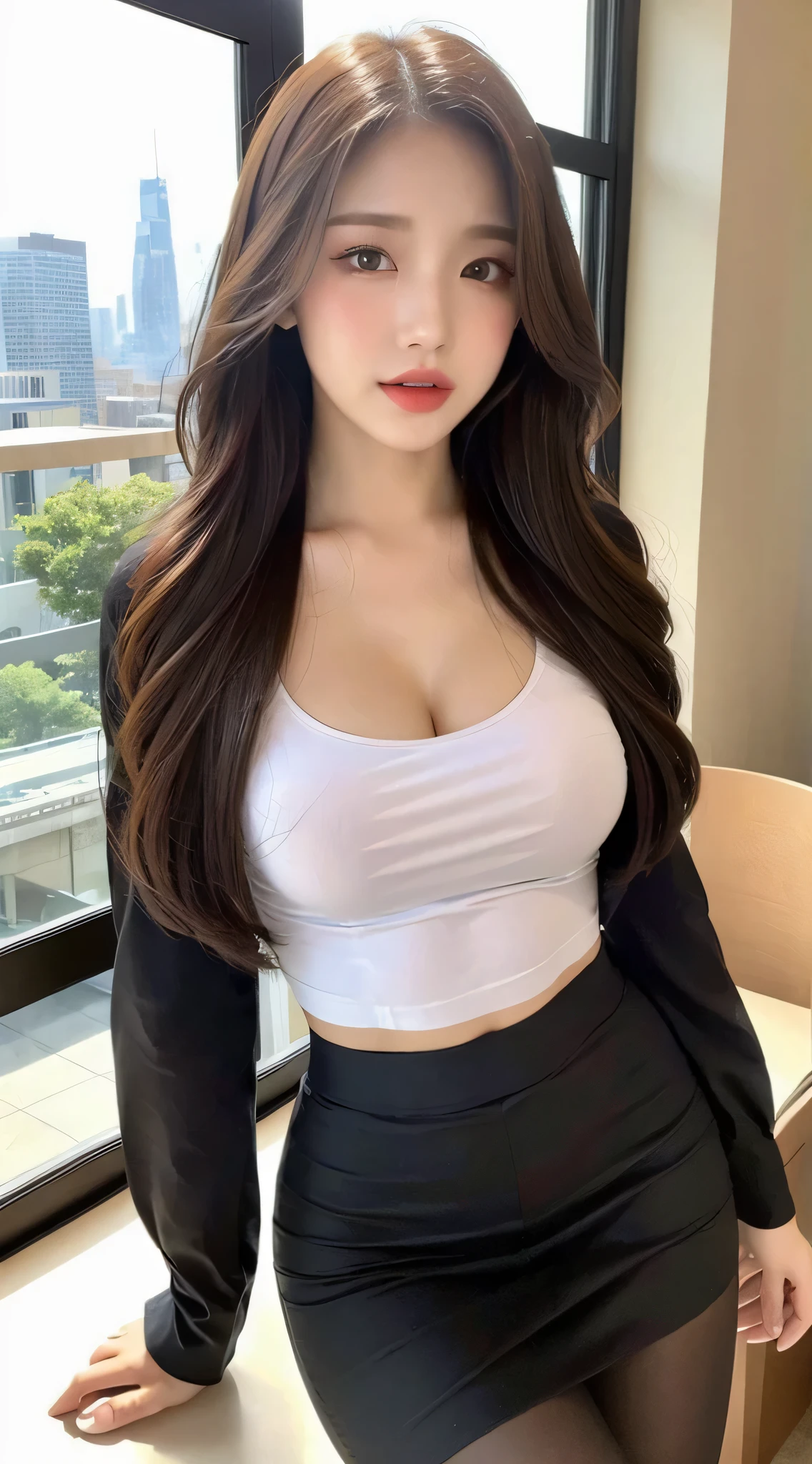 (masterpiece, highest quality, highest quality, Official Art, Beautiful and aesthetic:1.2, Cinematic lighting、Key light at 45 degrees from the front, Fill Light、Soft backlight),
Beautiful Face、Perfect round ass、The body is slim、Fit and body、Pale skin、Shiny, bright eyes、Long eyelashes、Glossy face、Pervert woman、Beautiful mature woman,
(Oily skin、Glowing Skin、Realistic skin texture、Beautiful skin in every detail、Shiny skin),
A 23-year-old 、
((Open your mouth))、masterpiece,highest quality,High resolution,Very detailed,skinny,,((Captivating smile ))、(skinny Black hair),Earrings,Big cleavage、(gelato pique Gelato pique:1.5, 2 striped hoodie ,Fluffy ,fluffy ,Zip Up)、,Race,(( Perfect Fingers )) , indoor,(Open the front door 1.2),((sexy Gestures:1.5, A flirtatious, sexy face、A sweet, ecstatic face:1.5, Open your mouth and look at me))、Heavy breathing ,
Accurate 5-finger、Accurate human body、The perfect human body、The most beautiful face, true to the human body、Correct five-finger、The perfect human body、Someone knowledgeable、Highly detailed face and skin texture、Natural neck length、(beautiful Hands)、beautiful, Long, slender legs、Straighten two legs、Straighten two arms、
