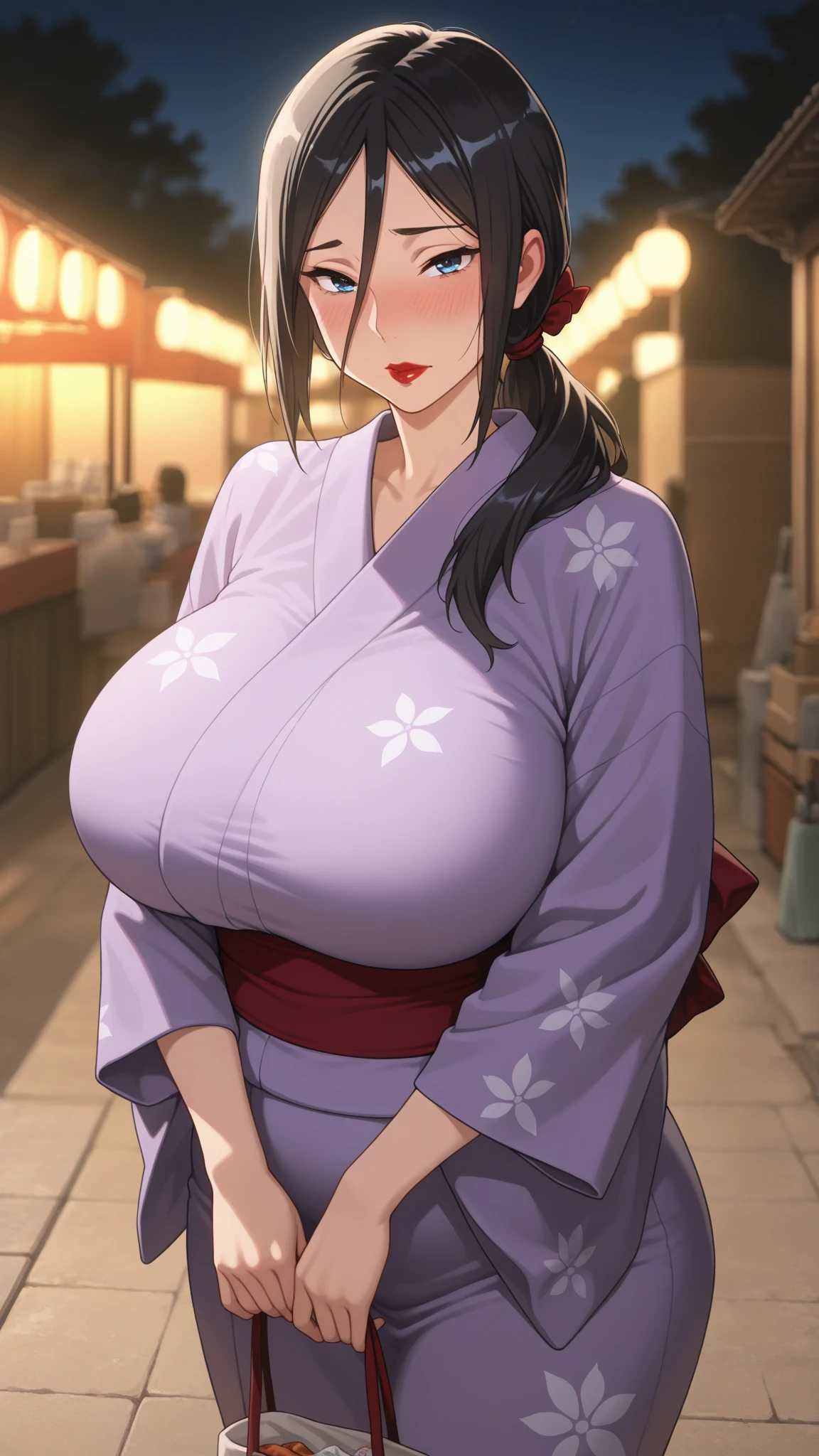 masterpiece, best quality, absurdres , perfect anatomy ,(((nsfw))) , (((sex))) ,(((intercourse with a man))) , (((busty))), ((breast milk)) ,1girl,1boy,nude,hetero, fat man, nipples, large breasts , penis ,censored , cum on breasts,(solo focus, steaming body,ahegao:1.3) ,nipples visible through clothes ,sensual body, heart in the eyes , Her cheeks flushed, vaginal secretions , black hair, onsen , hot spring inn , kimono