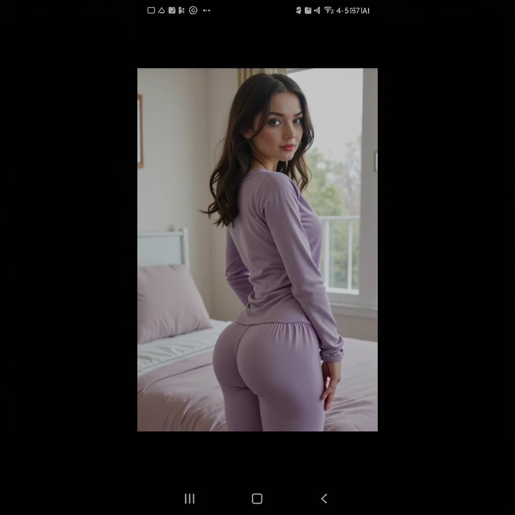 uma mulher europeia atraente de 30 anos com cabelos loiros lisos, olhos claros, She has big juicy lips. (She wears a big cardigan, macio e solto., She has a seductive appearance)., (na cozinha inclinada na mesa em pose curvada, view from behind)., milf,sonhar_garota, Rosto encantador,Roupas coloridas, (perfect proportions), ((Elena wearing pajama pants on her juicy ass)), olhos_pov ,bunda redonda Bootu