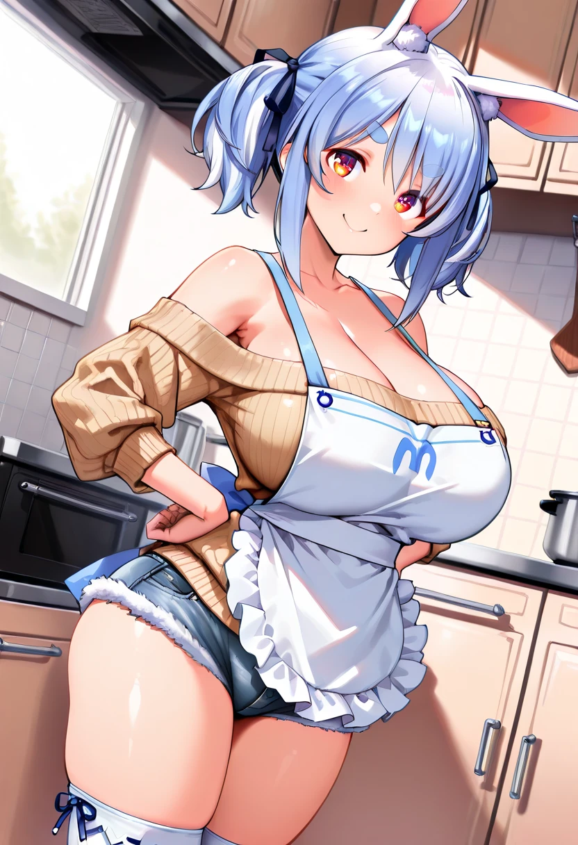 Re:Zero's Rem、light blue hair、short hair、table top、High resolution、many girls multiple girls、large crowd、lots of cute girls、big and full breasts、naughty body、See-through、throw、、whole body、Are standing、Look up at me、confused face、blush、black pantyhose、female shape'Private parts are clearly visible、I can see your nipples、white shirt、navy check skirt、micro mini skirt、very short skirt、Department store、shop、Many people々々、in the crowd、bare chest、show your chest、from below、Low - Angle、while holding the tray、place the chest on the tray、Upper grade、A lot of milk comes out from the nipples、Breast milk gushes from the nipple、cat ears maid clothes、blue gingham maid outfit、With cup 、Breast milk drips from the nipples、Breasts wet with breast milk、The shape of a woman's private parts is clearly visible、view from a distance