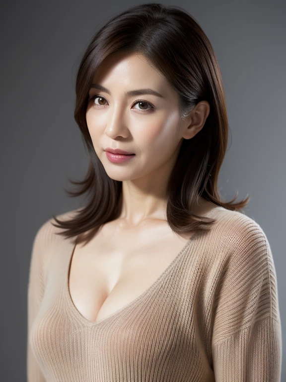 Masseter muscle area, Highest quality, masterpiece, High resolution, Photorealistic, RAW Photos, 8k wallpaper, perfection, Professional Lighting, Very detailed, Depth of written boundary, ((One beautiful woman)), ((5)), ((Sexy Woman)), By the pool, ((Revealing Camisole)), ((Look into the viewer's eyes)), Detailed face, Beautiful Eyes, (Sit in a sexy position with your body twisted slightly.), Windblown Hair, A big bust that seems to burst, (Cleavage),Light brown straight hair, Faint lips, Face begging for a kiss、(Place your arms between your legs)