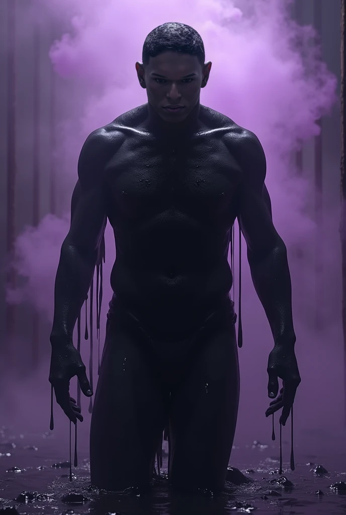 Real photo of the scary figure of the tungu kiris monster in the dark and quiet wilderness 