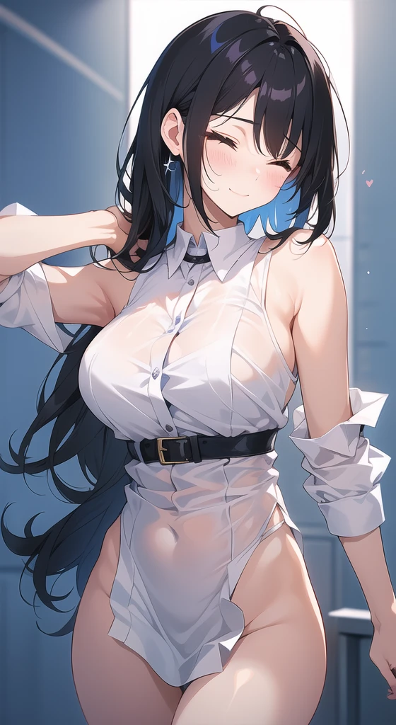(masterpiece),(best quality),(ultra-detailed),(best illustration),(best shadow),(absurdres),(detailed background),(very aesthetic), 1girl, solo, mayuzumi fuyuko,ahegao, open mouth, looking at viewer, open mouth, brunette eyes, long hair,metallic very microbikini,coveednipple,pussy,hotelroom background,sitting,spread legs,cum,cumshot