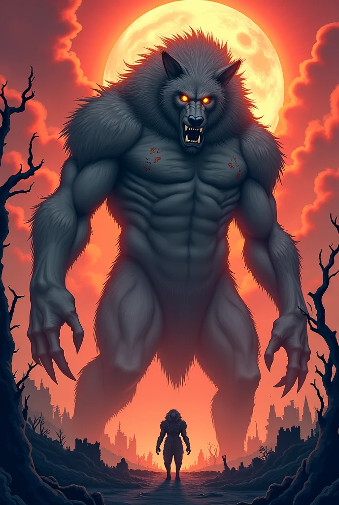 4k, 8k, A black werewolf, antropomorfo sexy, furry, slim and well defined body, Red eyes, with a red and black loincloth, fierce claws on his hands and paws,(bottom: It's night, good detailed lighting, well detailed, In a forest, just standing in front of the black werewolf, showing off his toned pecs and abs, He straightened his back in bed from exhaustion,), (((bathed in sweat all over his defined body)))(((without any accessories that are friendly to your pectorals and abs))),(((Don&#39;that doesn&#39;t cover his pecs and six pack))),so that their whole body can be seen 
