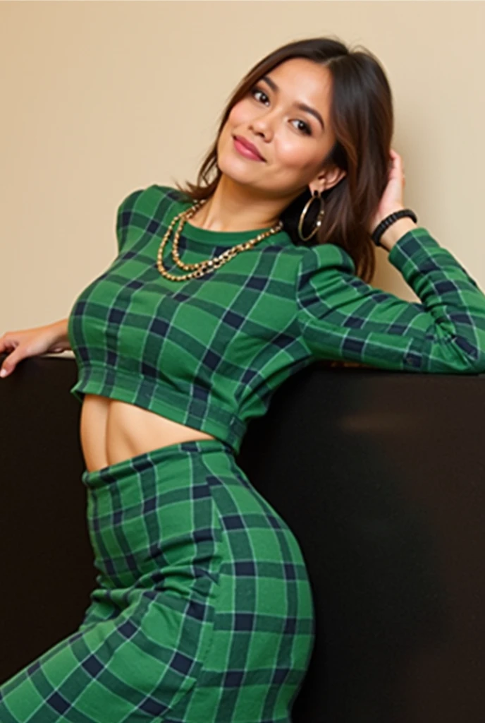 40 y.o. woman (AnnaBae:0.85) with (superhero:0.6), german bundestag, tight outfit with AB Logo, half long black hair, green eyes, parting on the left, cameltoe:1.2, soft lighting, hasselblad h6d-400c 1.4