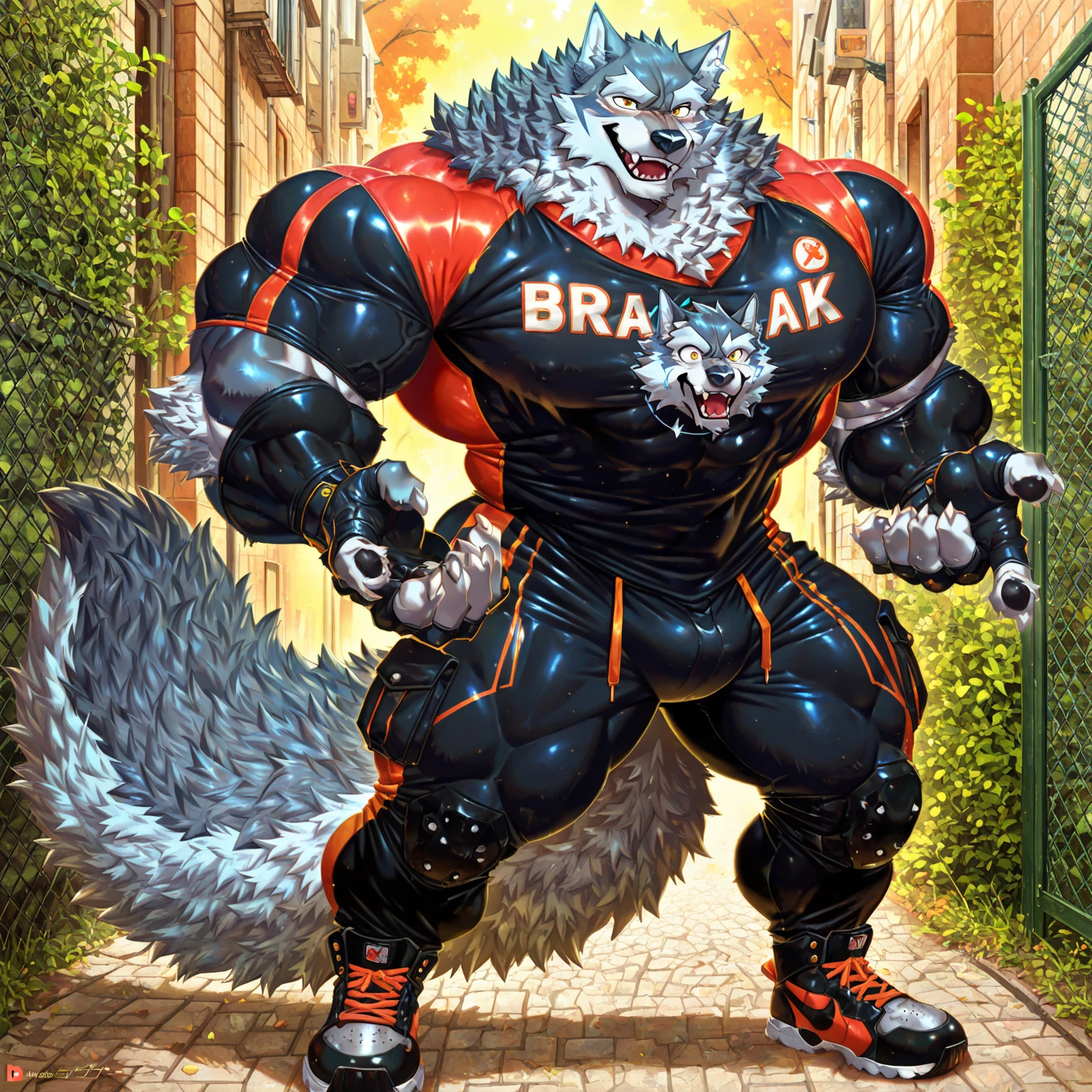 2d, masterpiece, best quality, 4k, 8k, ultra highres, raw photo in hdr, sharp focus, photo realism ,real life like, in a night city, detailed background, solo, (gloves, mask, skin tight), (by null-ghost, by thebigslick, by darkgem, by honovy), Leomon anthro, male focus, perfect red eyes, lighting eyes, (luminescent eyes) full body, Whole Body, fullbody suit, covered pectorals, covered abs, (tight clothing), sexy, Full View, Villain, Bad Guy, Evil, All his clothes are black, smirk, crazy, claws, fire, bedroom eyes, bulge chest, chiseled abs.