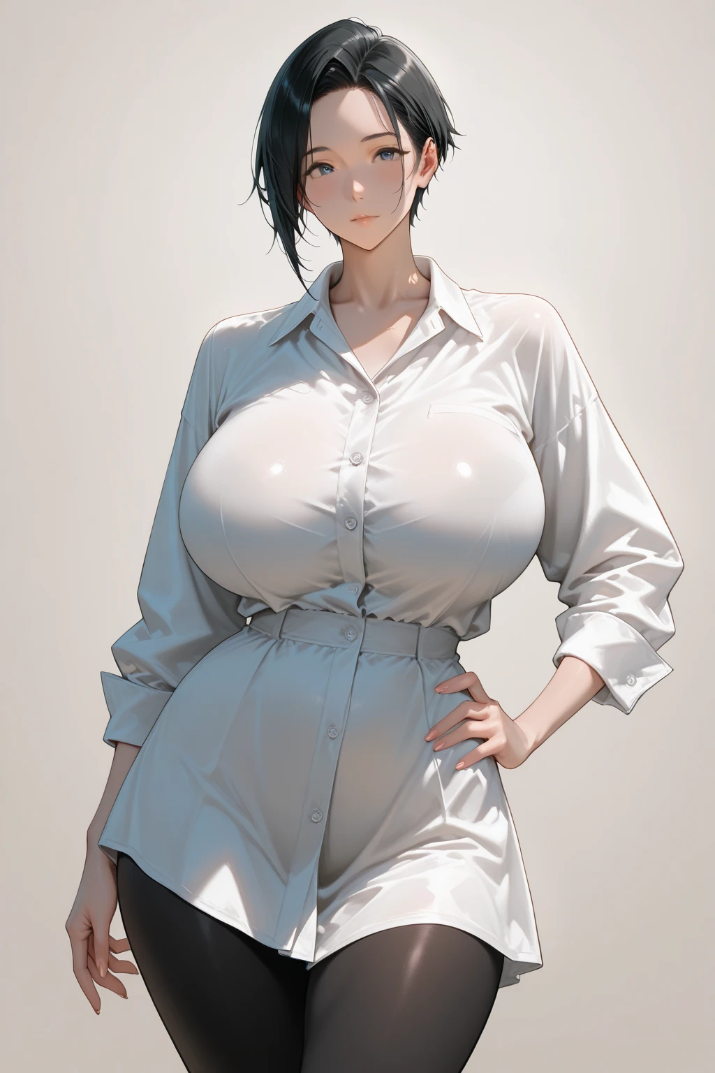 1 Young girls, 独奏, White polo shirt, White sneakers,
, white mini-skirt, tmasterpiece, Best quality, realistically, ultra - detailed, (shiny skins, Sweated:1.4), hoang lap, looking at viewert, with short black hair, with brown eye,slenderness,Dynamic light and shadow,A high resolution,Focus sharp,depth of fields,The eyes are delicate,Sharp pupils,student reality,(Bigchest:1.6),(Thigh thick:1.0),allure,sky sky