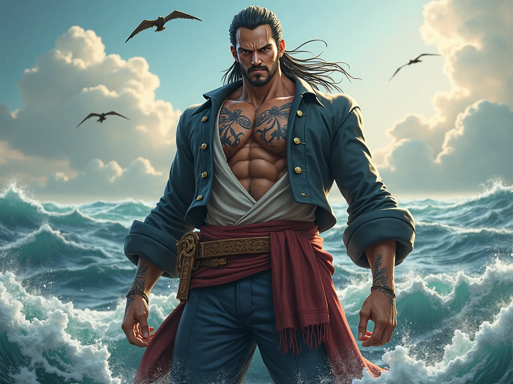 Melhor qualidade, obra-prima, Ultra high resolution,fundo detalhado,realista,hadesstyle,solo,macho,jovem,bara,muscular,macho maduro,cabelo curto,facial hair,monge,catholic,steapunk,skull,fogo vermelho,horror \(tema\) ,fantasia negra,mal,capa,profundidade de campo