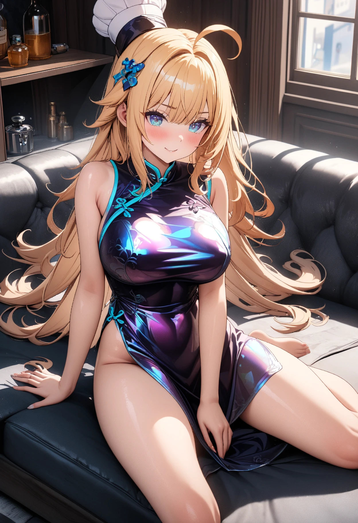 1 Girl, (((Large Breasts))), (((bokeh))),Depth of Field, Cute face, Looking at the audience, masterpiece, Model shooting style, cleveage, Full body portrait, Sexy pose, ((8k, RAW photos, best quality, masterpiece), High-detail RAW color photos Professional photos, (Practical, Photo Realism:1. 37), (best quality), (Best shadow), (Best Illustration), Ultra-high resolution, Highly detailed CG unified 8k wallpaper, Physically Based Rendering, Movie Lighting),