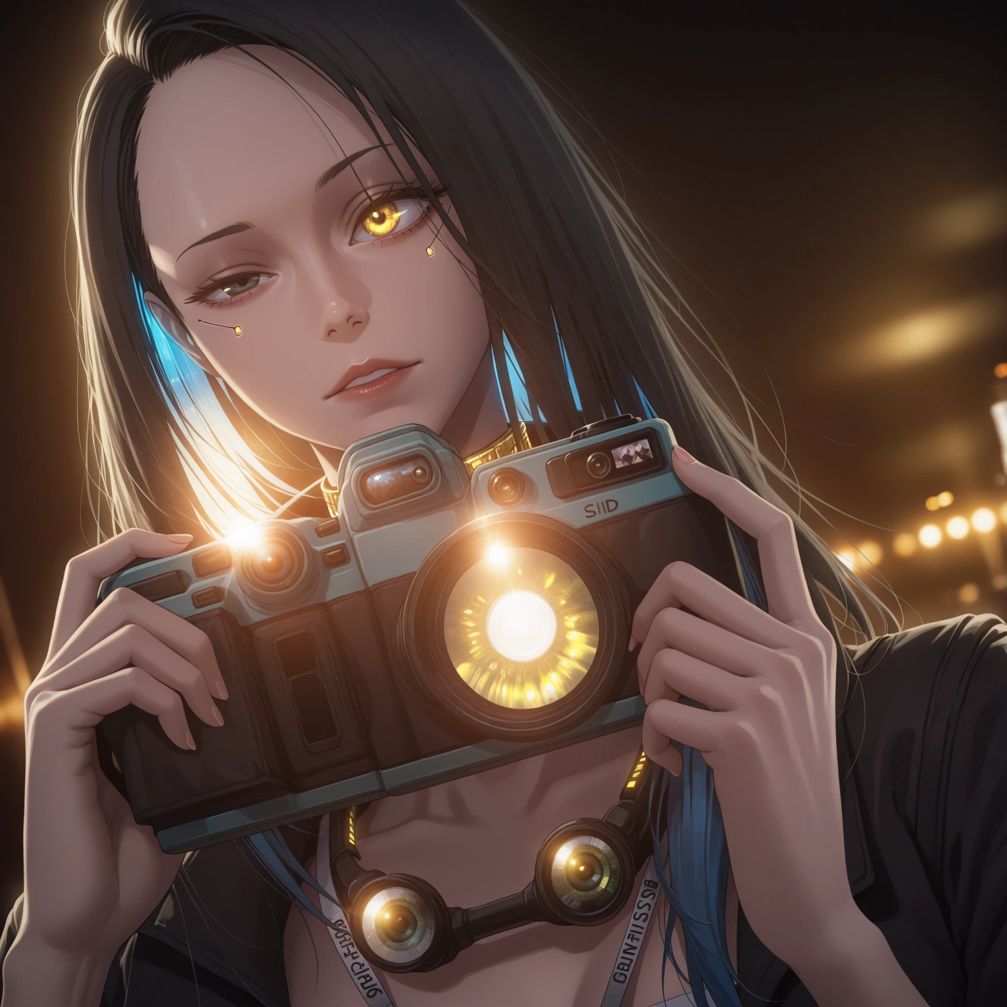 (((mulher fotorrealista)))、20 anos de idade、((of the highest quality, 8k,Foto RAW)), (Realistic, fotorrealista: 1.37),quebrar, Confetes Cosmos (4200 x 2800)