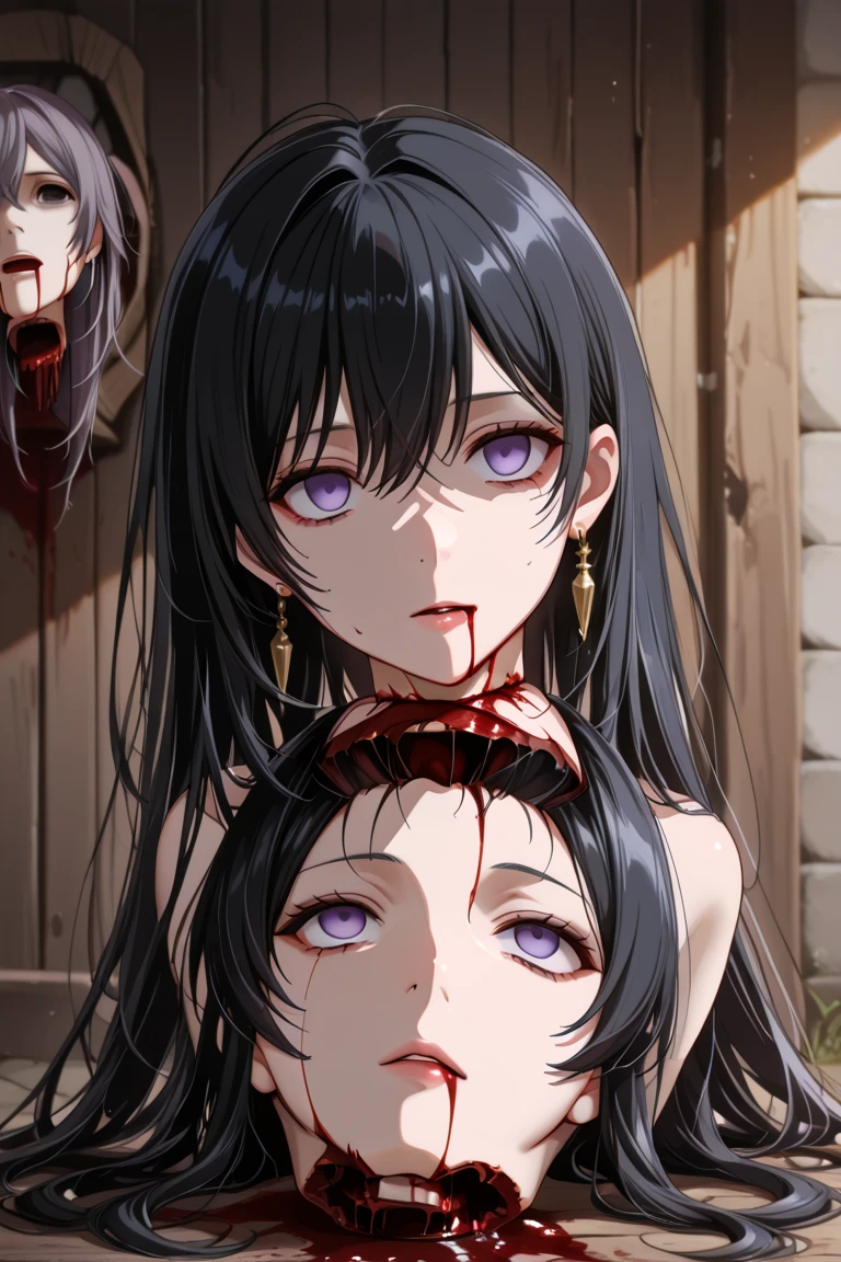 a zombie and vampire, dark and creepy atmosphere, intense battle, detailed and scary facial features, dramatic lighting, cinematic horror style,  and blood, haunted graveyard, supernatural powers, terrifying expressions, undead creatures, haunting eyes, realistic textures, chilling mood, gothic setting, monstrous teeth, dark shadows, eerie silence, nightmarish encounter, supernatural strength, supernatural agility, bloodlust frenzy, bone-chilling screams, fangs and claws, horror movie aesthetics, intense action-packed scene, fear and suspense, monstrous transformations, hauntingly beautiful, macabre beauty, epic showdown, supernatural abilities, life and death struggle, graphic , hair-raising encounter, heart-pounding tension, bone-crushing force, lifeless eyes, chilling whispers, blood-soaked battleground, monstrous presence, unsettling aura, edge-of-your-seat excitement, spine-tingling moments, nightmarish nightmare