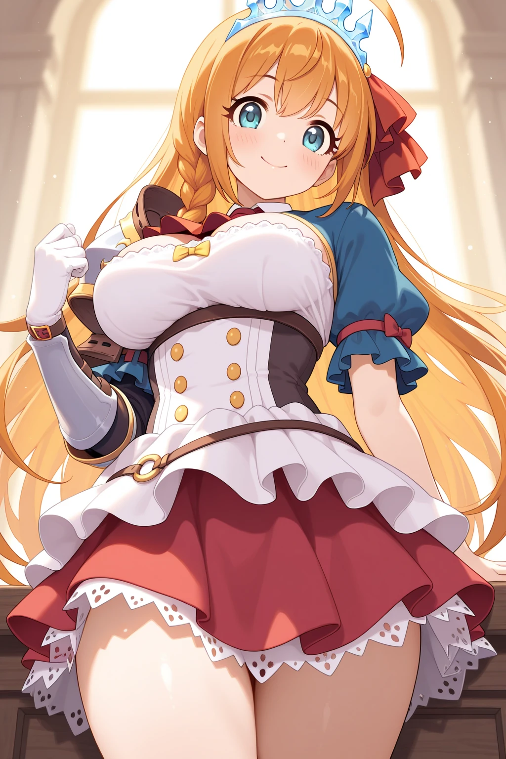 1Girl, pecorine_(princess_connect!) , princess_connect!, masterpiece, best quality, very aesthetic, absurdres