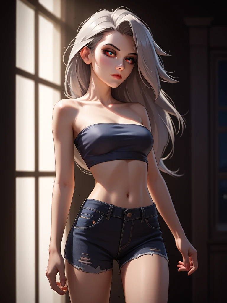 Beauty does not wear tops