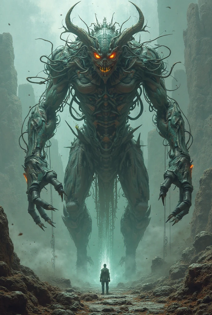 ((best quality)) , ((masterpiece)) , (detailed)，weapon, armor, holding, long hair, facial hair, glowing eyes, 1boy, male focus, holding weapon, glowing, sword, outdoors, helmet, braid, teeth, fire, shoulder armor, pants, grey hair, beard, bangs, holding sword, muscular male, white hair,