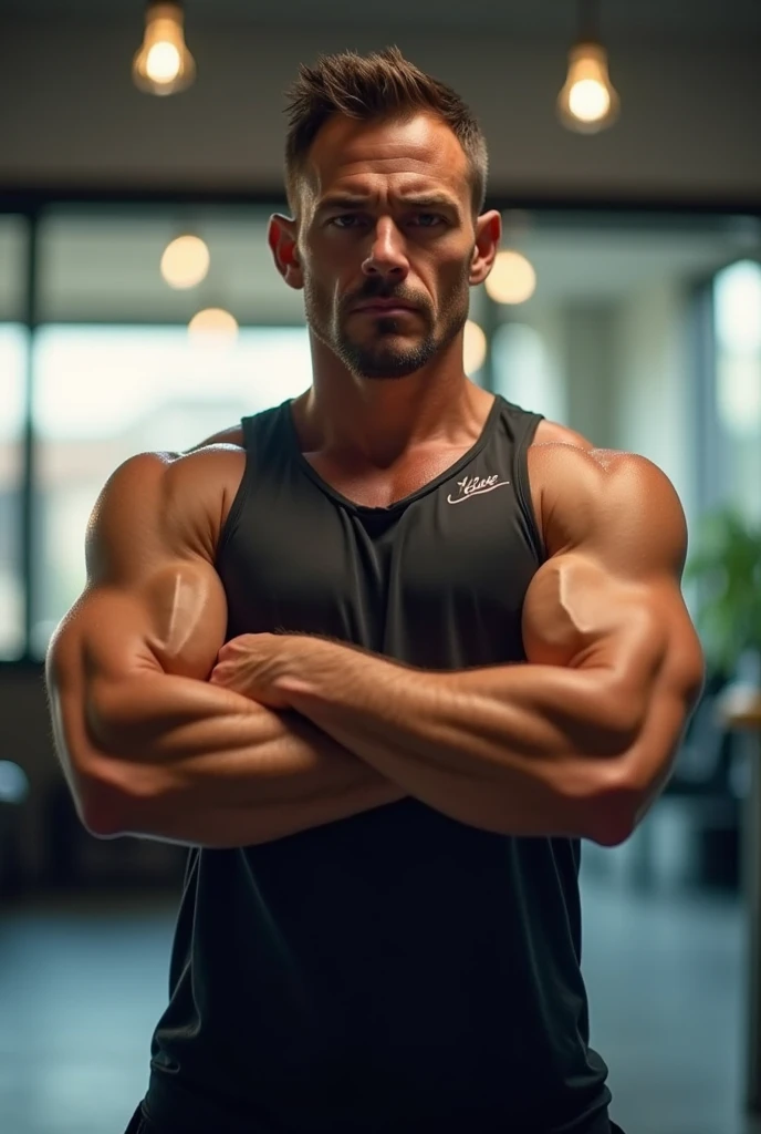 Indian tall muscular business man, age 30, in office, strong bulge, seductive, hd, hdr, D750F nikon, realistic