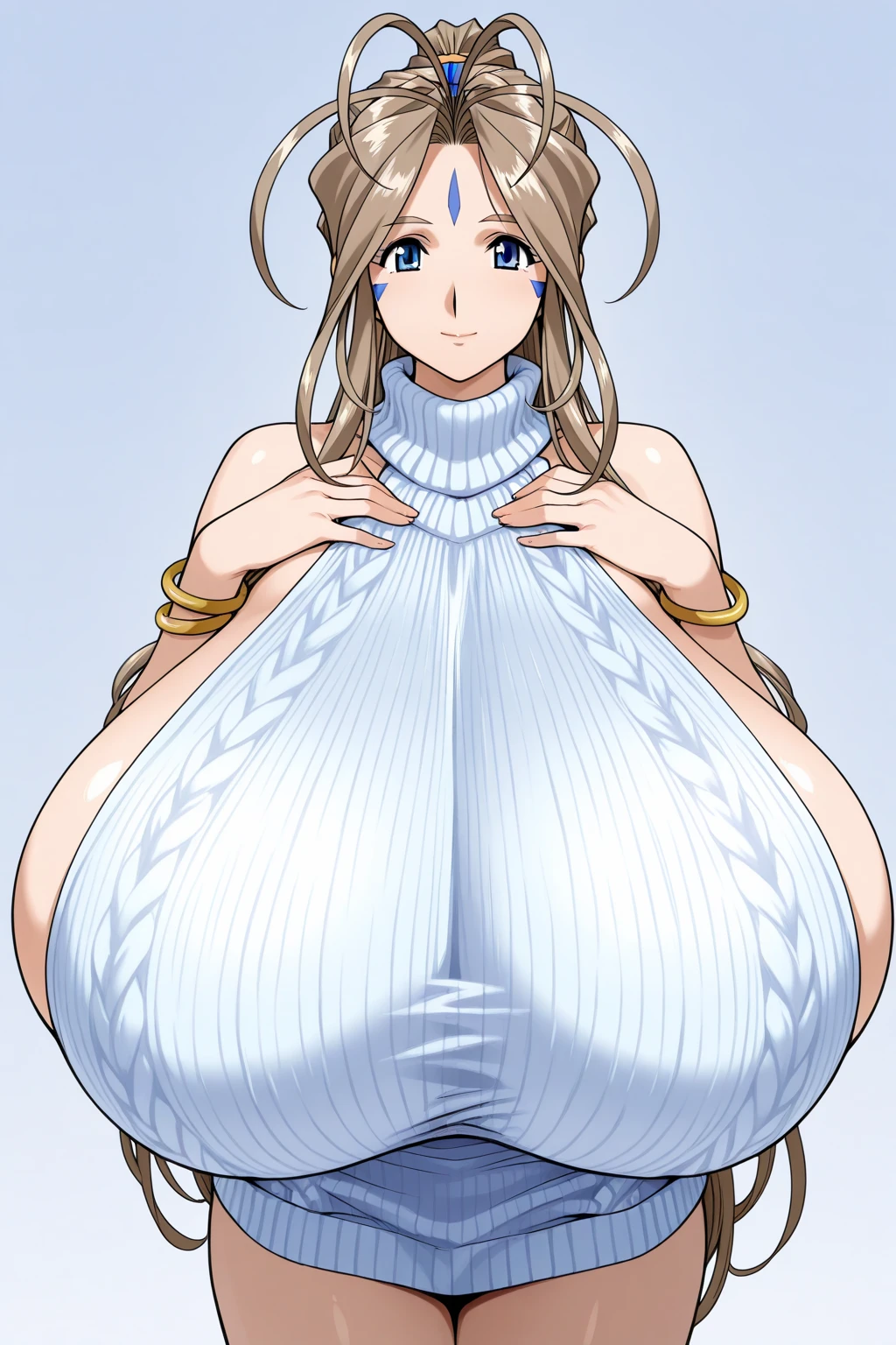 Two women are side by side, (Showdown), (looking at the viewer), gem, nice, wonderful, Gorgeous, noble, Noble, arrogant, (golden), goddess, Queen, curly hair, amount, mature woman, embroidery, white satin dress, gloves and cloak, glowing skin, saggy breasts, huge breasts, teasing, perfect eyes, (((face focus))), simple background, highest quality, High resolution, everything is complicated,