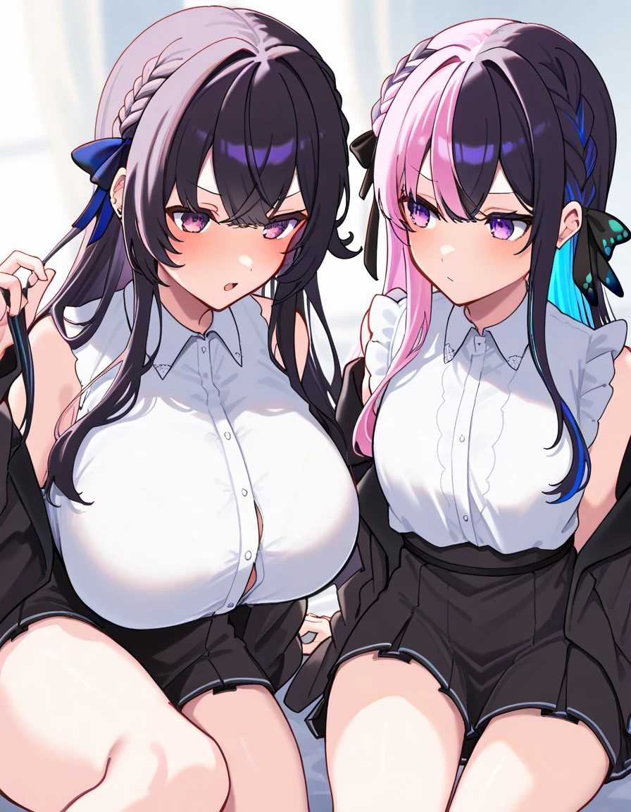glaring、(Big Breasts)、curvy、(((((1 girl)))))、High-pressure poses、In a dark room、(older sister)、((owncast eyes))、wearing black gloves、Only the mouth is smiling