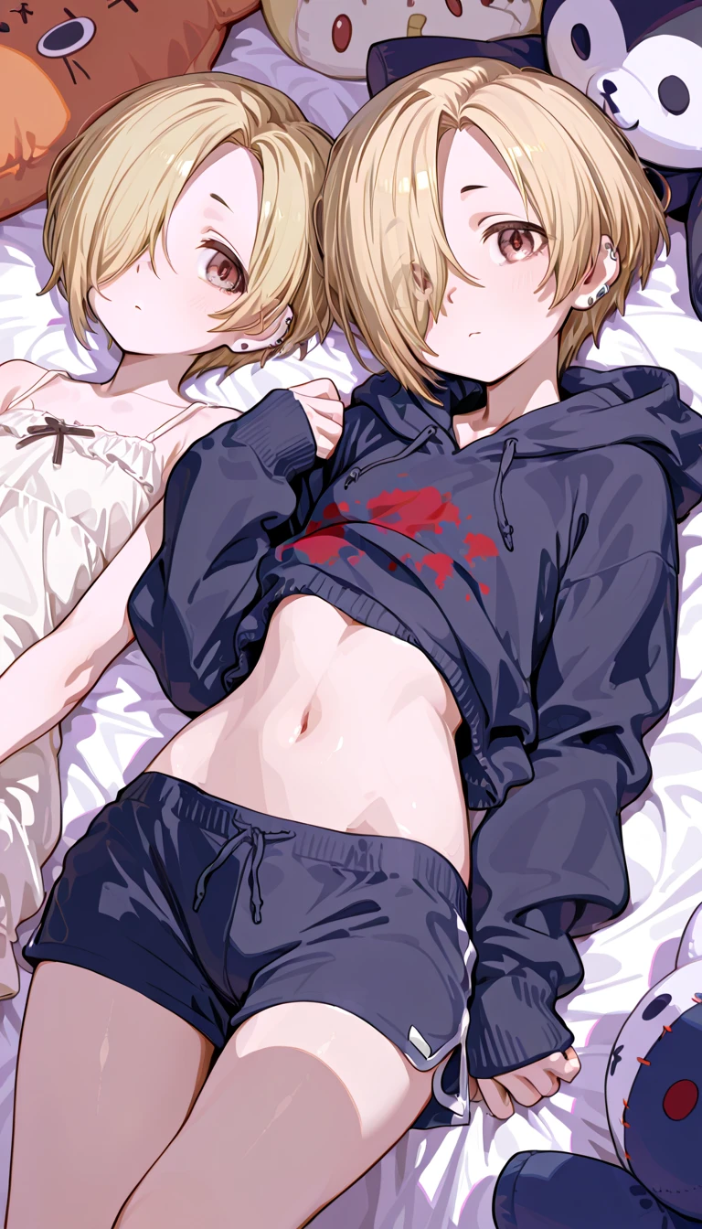 software, software version, masterpiece, high quality, An absurd solution, Panorama, Digital Painting, Three boys, Adorable，Liveliness、生き生きしてAdorable, A cute boy, cute, 10 years old, Shota, more Shota, Slightly muscular, No pants, No shirt, No coat, Character Focus.(Detailed Background:0.7), Male Focus, Human Male, (short hair, Blonde hair Blue eyes, Silver hair, golden eyes:1.2), (interior、classroom：1.1）Showing off his boxer briefs, The waistband of the boxer briefs「shota」it is written like this, athletic boxer briefs, Suggestive posture, Small bulge in boxer briefs, Cute bulge, cute boxer briefs, Cute boxer briefs designs, Pink Heart, Yellow star, long boxer briefs, see-through boxer briefs, More see-through, Translucent boxer briefs, More transparent, colorful boxer briefs, very colorful boxer briefs, Multicolored boxer briefs, Brightly colored boxer briefs, Tight boxer briefs, skin Tight boxer briefs, A tense look, Worried look, Embarrassing, sweating, sweating more, blush, blush more,