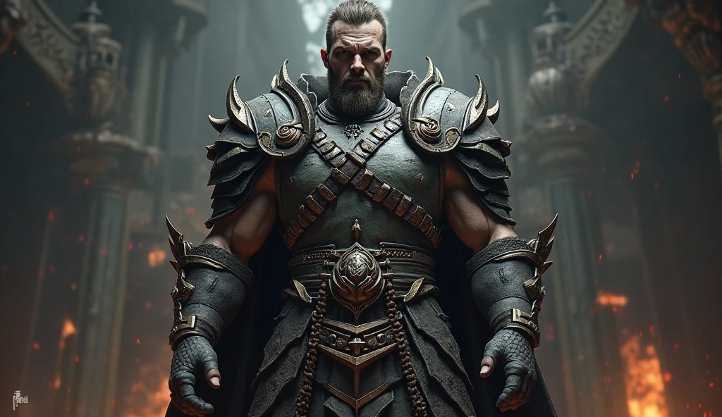 modelshoot style, (extremely detailed CG unity 8k wallpaper), zoomed out wide angle waist up render shot photo of the most beautiful artwork in the world, digital art of (burly:0.5) (male:1.2) (ohwx man) as a paladin , glasses, ornate white and gold armor, short hair, action pose, professional majestic oil painting by Ed Blinkey, Atey Ghailan, Studio Ghibli, by Jeremy Mann, Greg Manchess, Antonio Moro, trending on ArtStation, trending on CGSociety, Intricate, High Detail, Sharp focus, dramatic, photorealistic painting art by midjourney and greg rutkowski